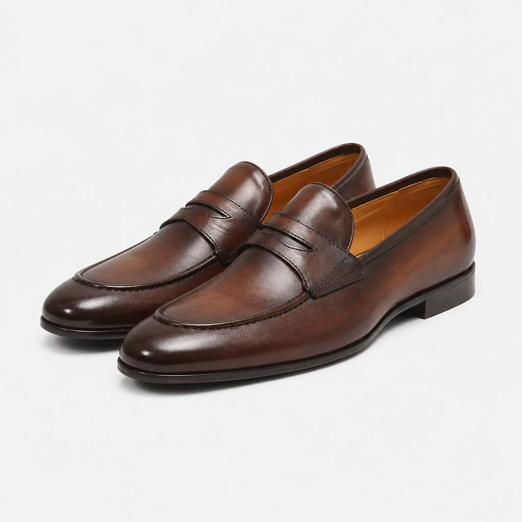 Chic Men's Leather Loafers