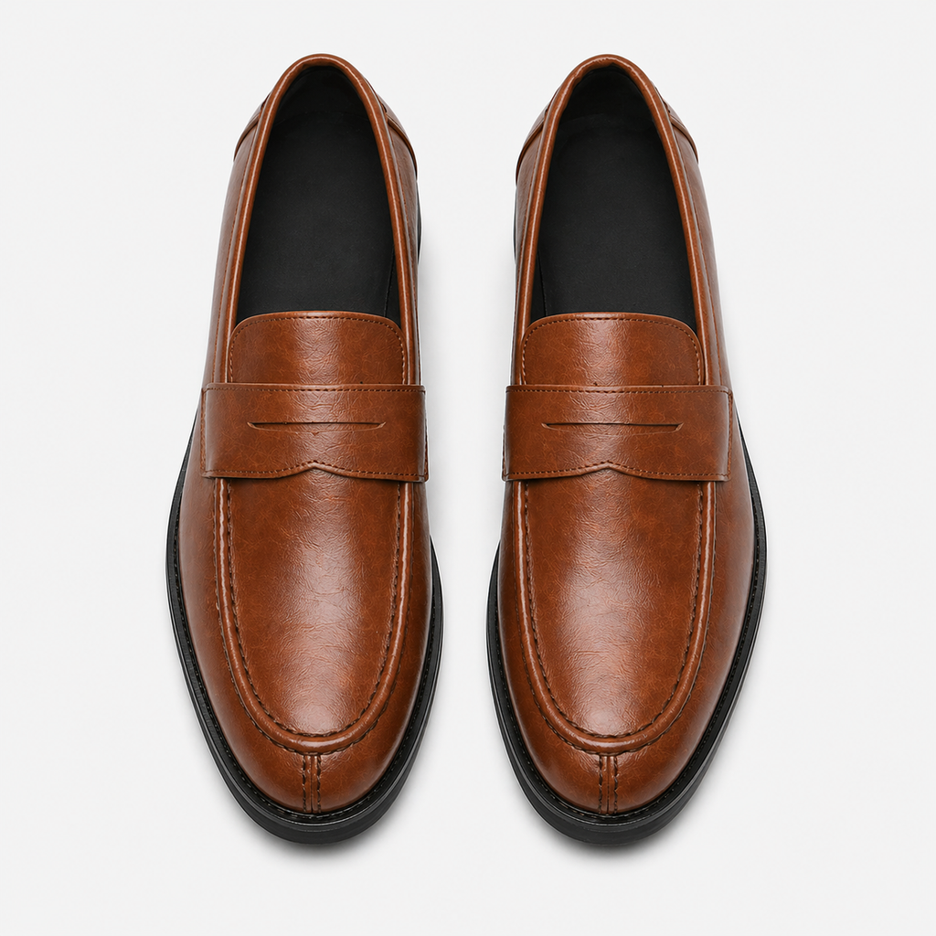 Men's Leather Loafers – Soft Sole