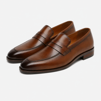Men's Leather Loafers – Hand-Stitched