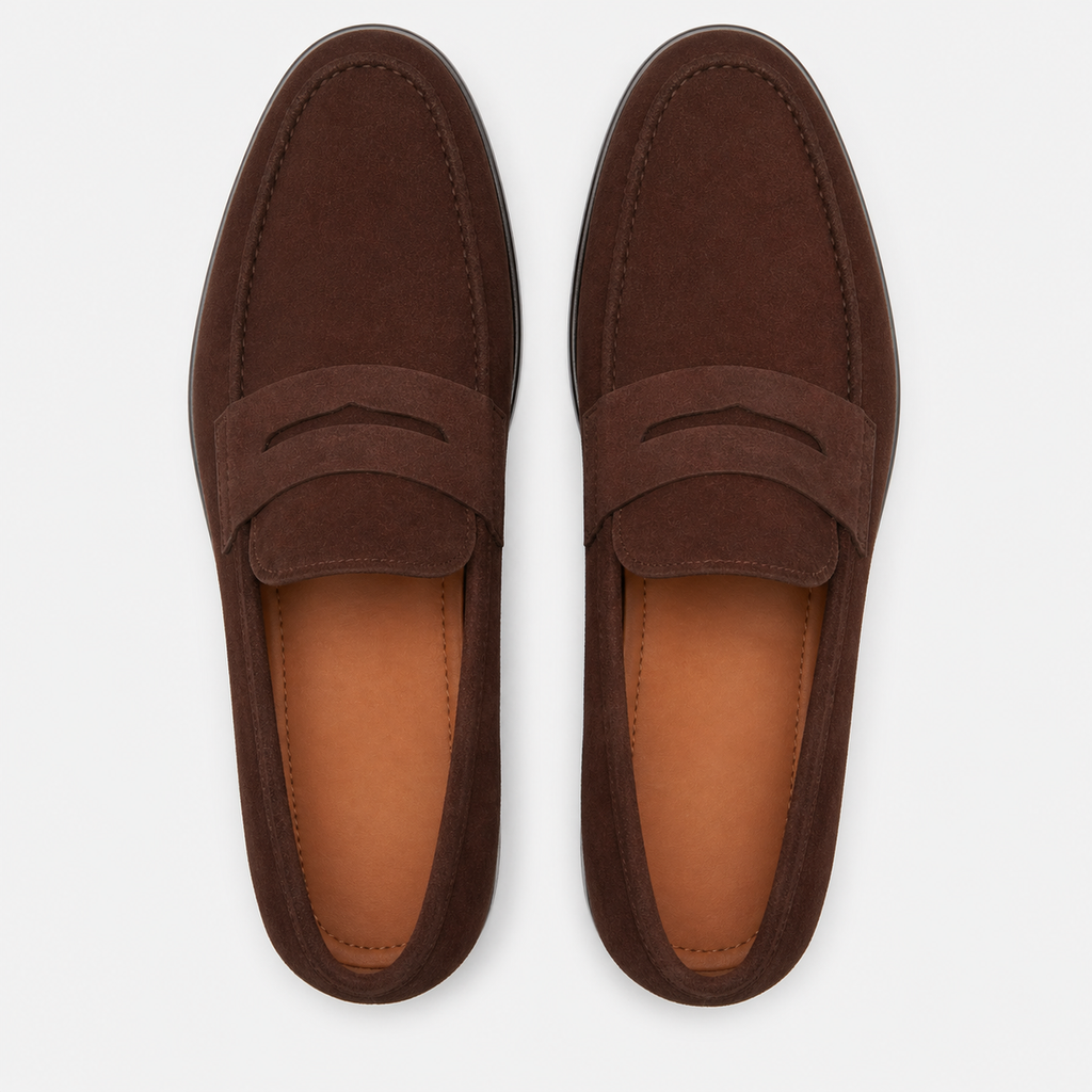 Classic Men's Suede Loafers