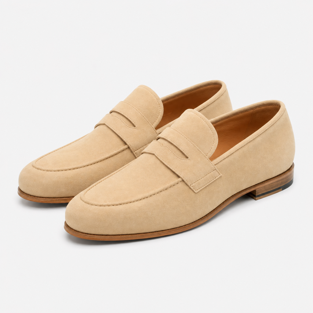 Elegant Men's Suede Loafers