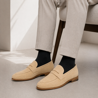 Elegant Men's Suede Loafers