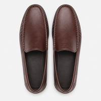 Men's Leather Boat Loafers