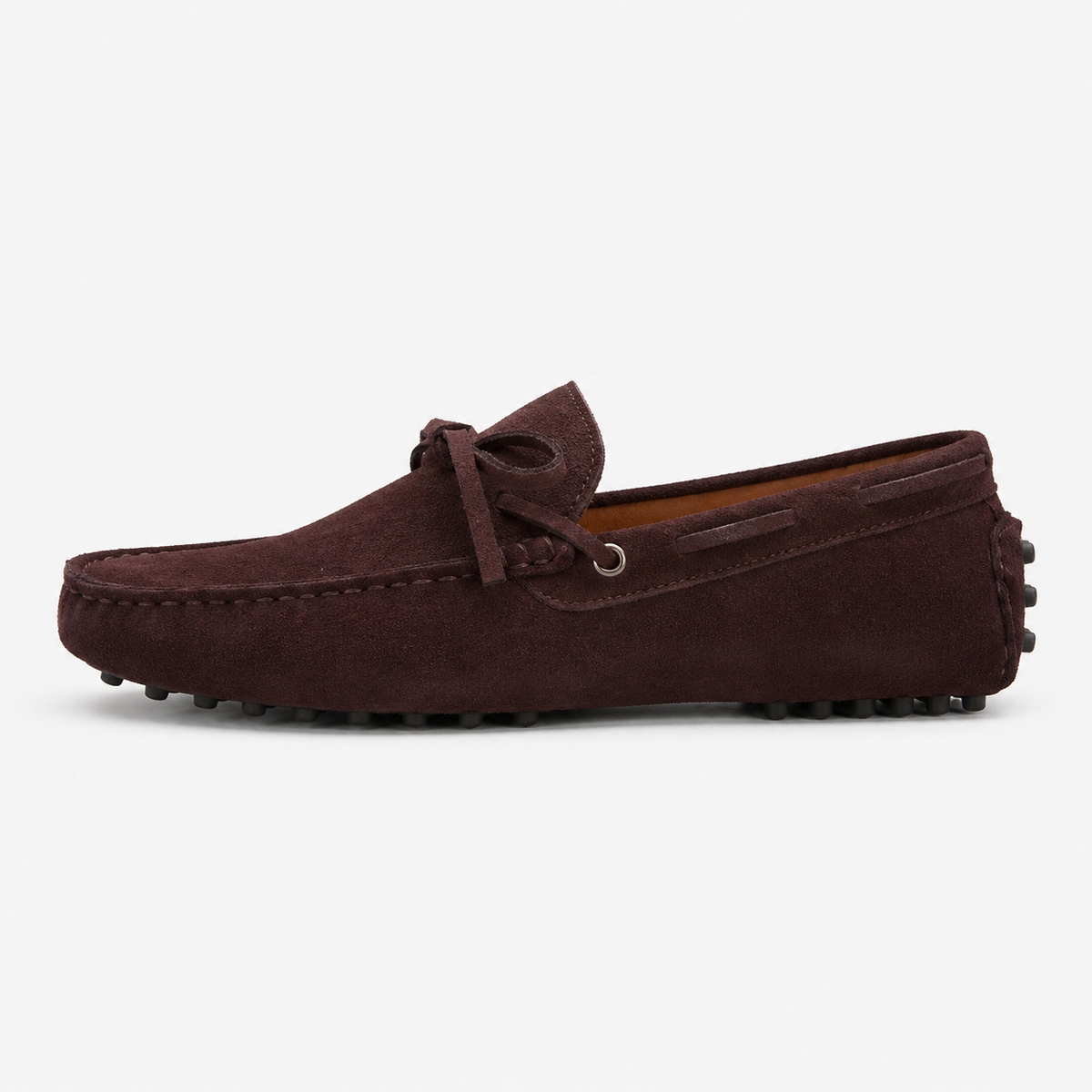 Men's Suede Boat Loafers