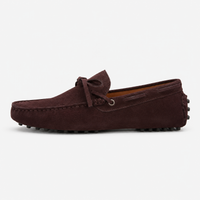 Men's Suede Boat Loafers