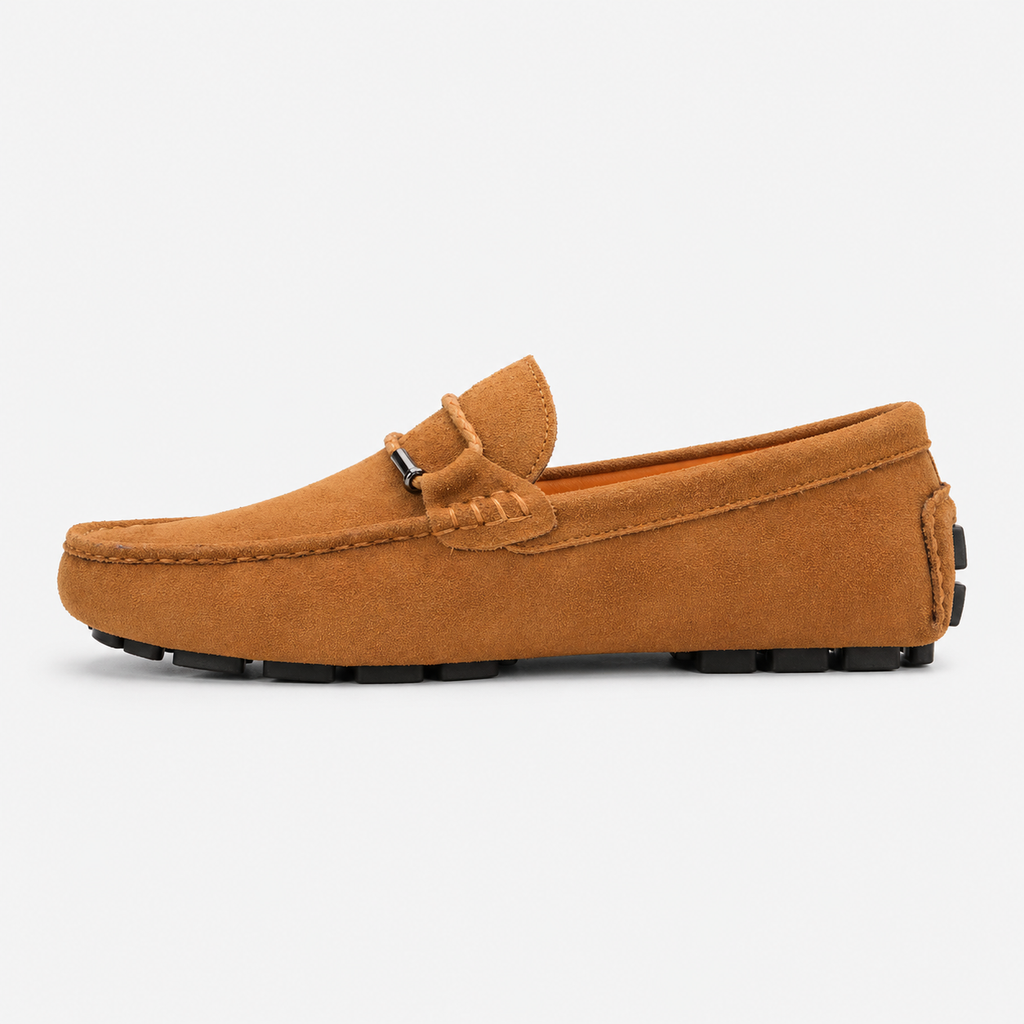Men's Brown Boat Loafers
