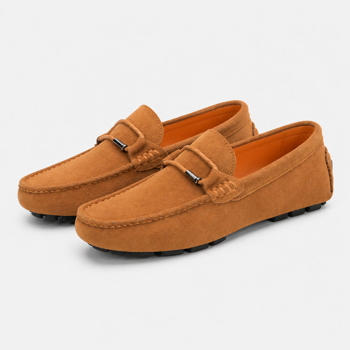 Men's Brown Boat Loafers