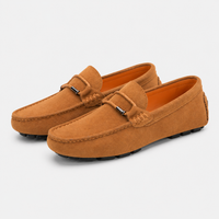 Men's Brown Boat Loafers