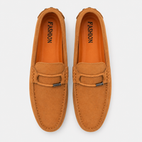 Men's Brown Boat Loafers