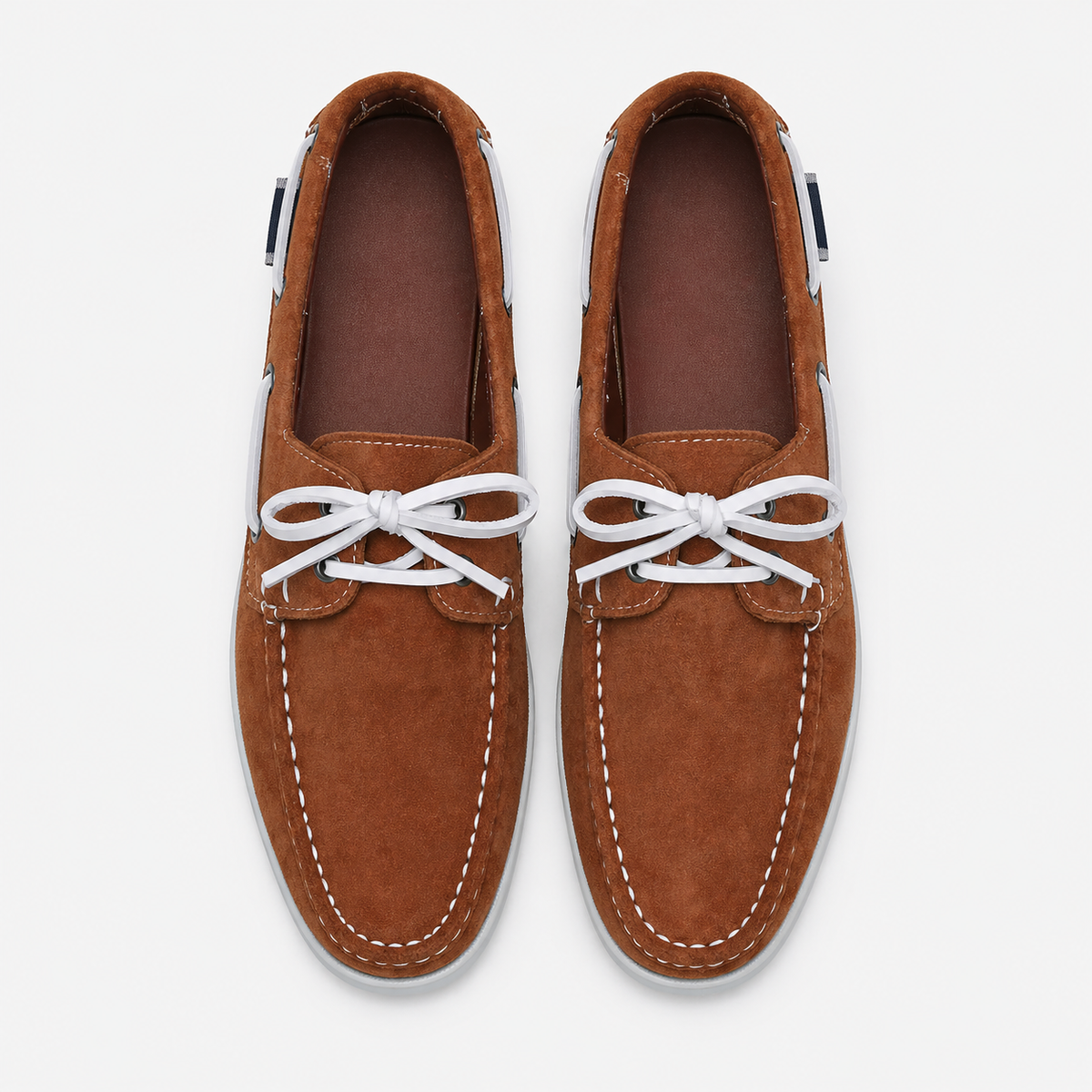 Men's Boat Loafers – Camel
