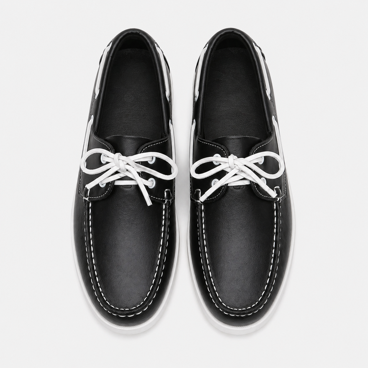 Men's Boat Loafers – White Sole