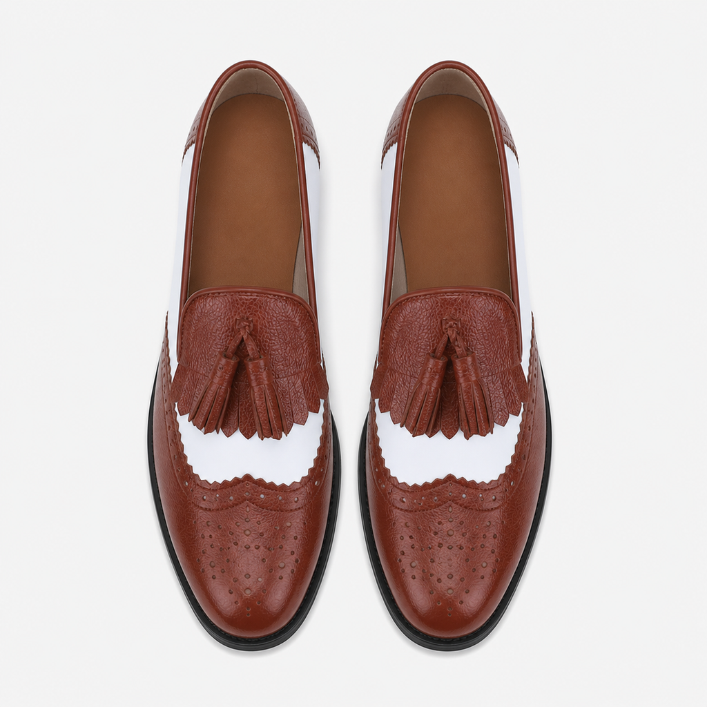 Women's Tasseled Loafers – Leather