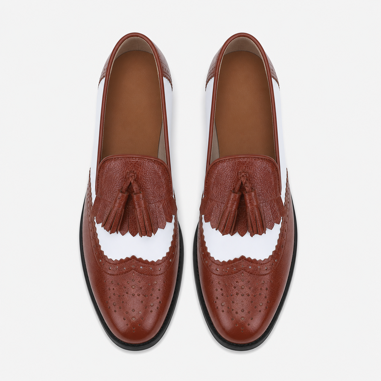 Women's Tasseled Loafers – Leather