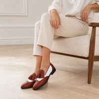 Women's Tasseled Loafers – Leather