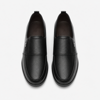 Women's Leather Wedge Loafers