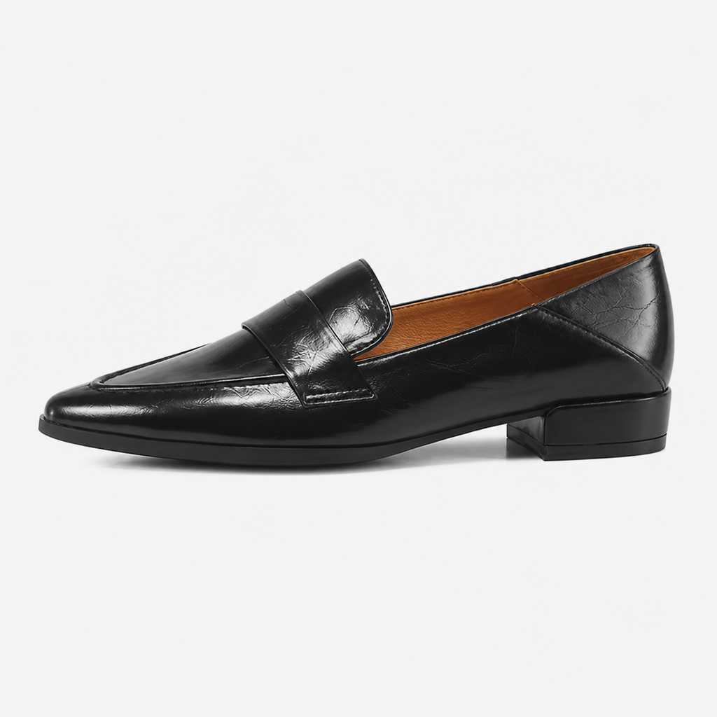 Women's Ballerina Loafers – Black