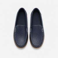 Boys' Brown Leather Loafers