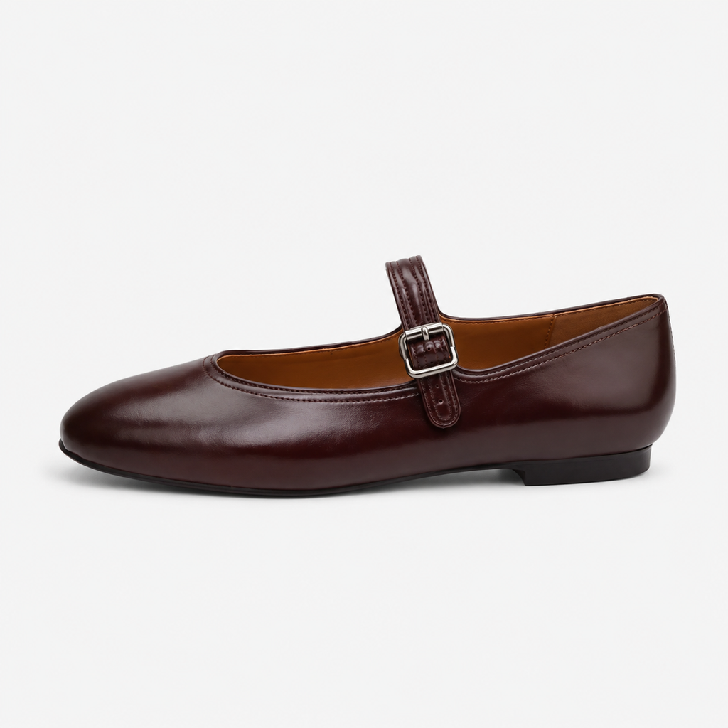Women's Ballerina Loafers – Brown