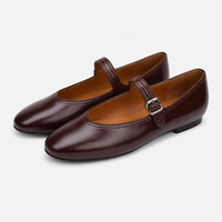 Women's Ballerina Loafers – Brown