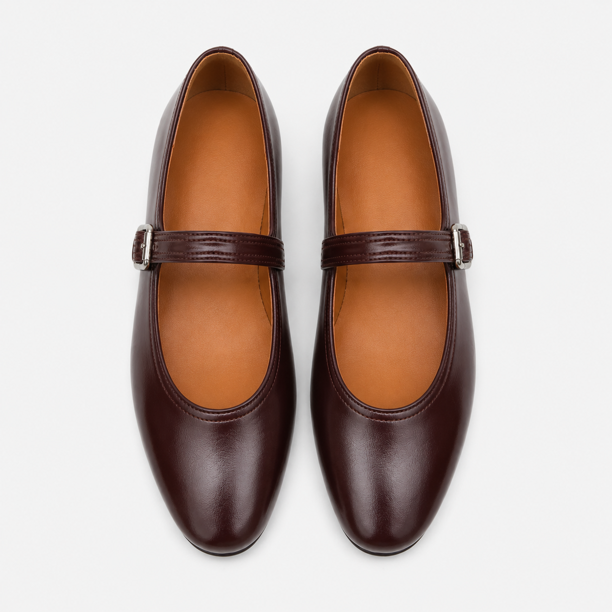 Women's Ballerina Loafers – Brown