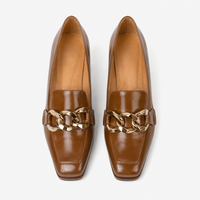 Elegant Women's Heeled Loafers