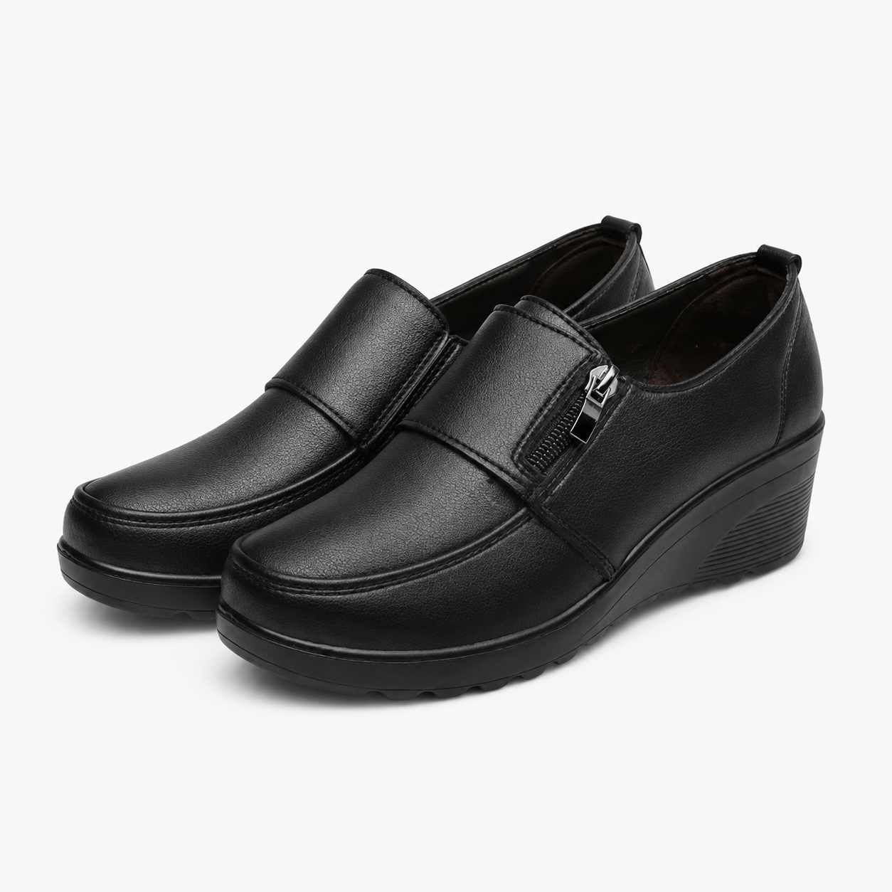 Women's Wedge Loafers – Wedge Sole