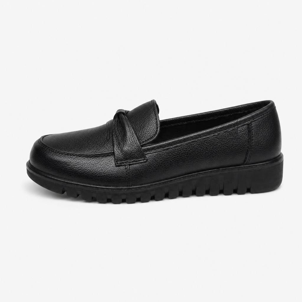 Women's Orthopedic Loafers – Black