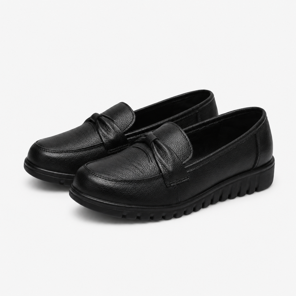 Women's Orthopedic Loafers – Black
