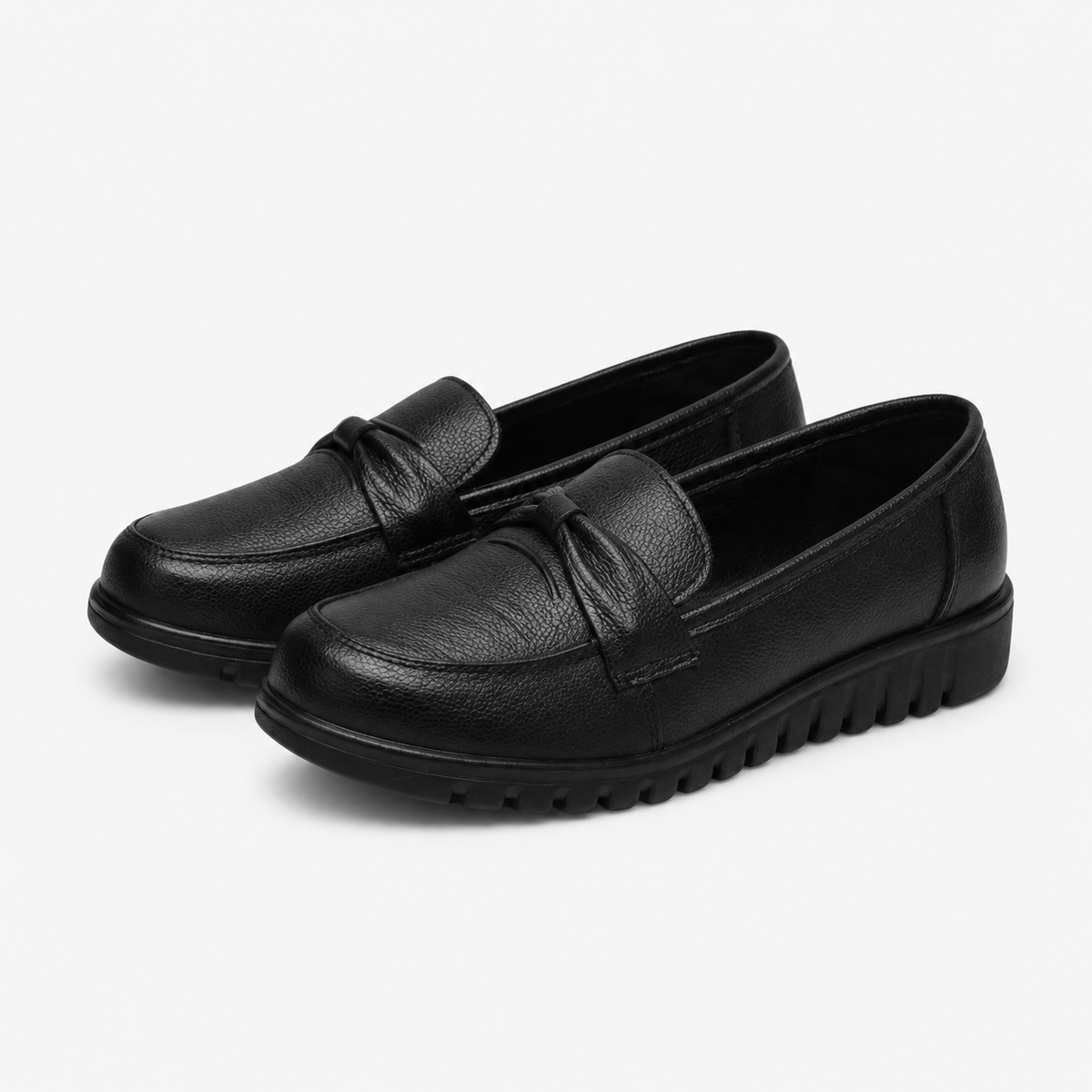 Women's Orthopedic Loafers – Black
