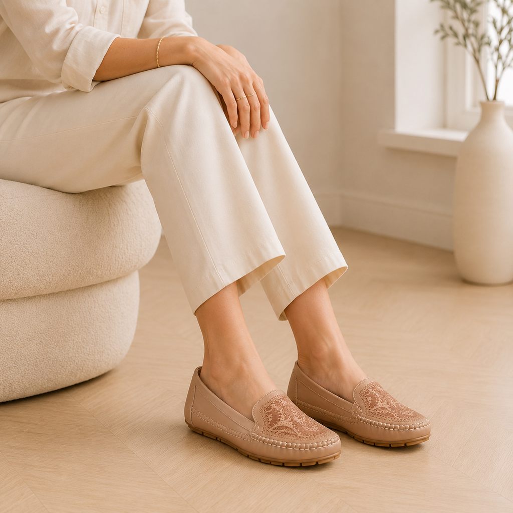 Women's Orthopedic Loafers – Brown