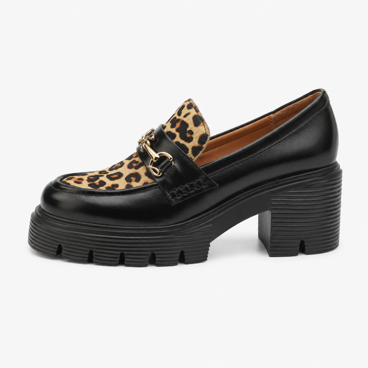 Women's Leopard Loafers – Platform