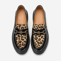 Women's Leopard Loafers – Platform