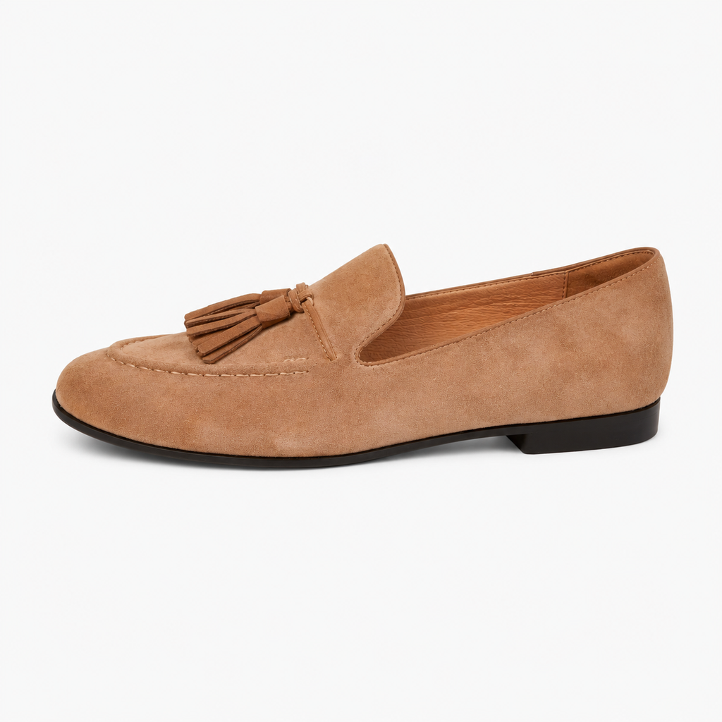 Women's Suede Tasseled Loafers
