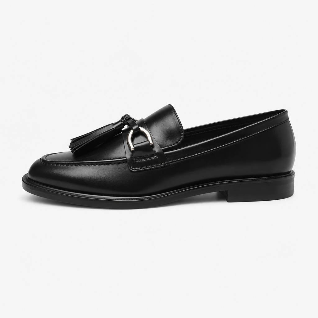 Women's Tassel Loafers – Black