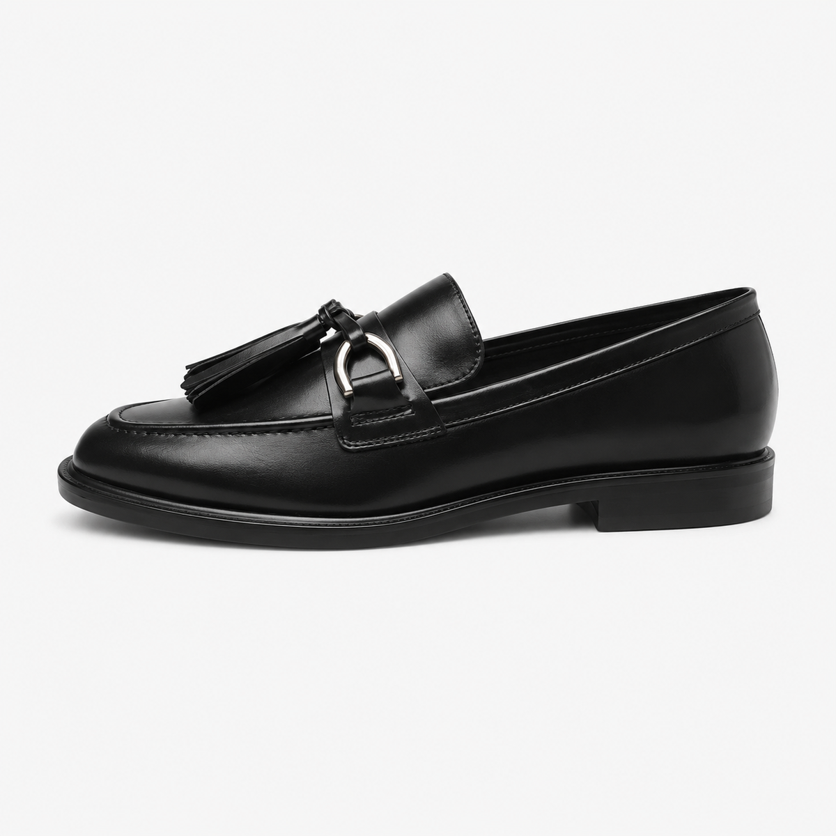 Women's Tassel Loafers – Black