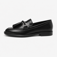 Women's Tassel Loafers – Black