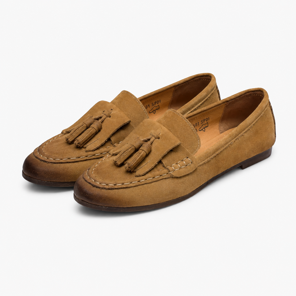 Women's Tassel Loafers – Brown