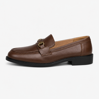 Women's Leather Loafers – Cognac
