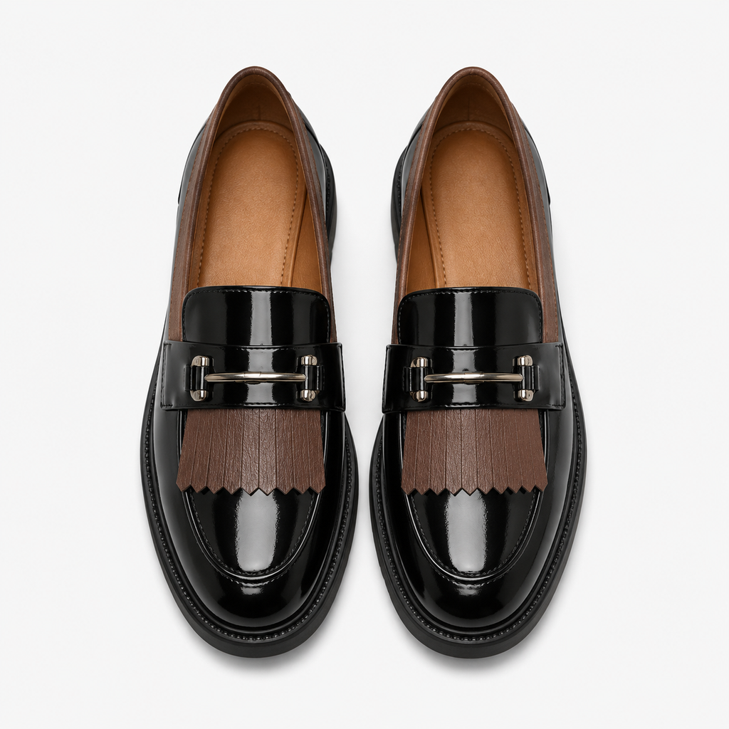 Women's Patent Loafers – Leather
