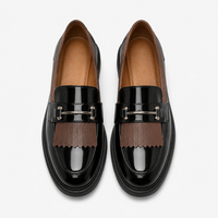 Women's Patent Loafers – Leather