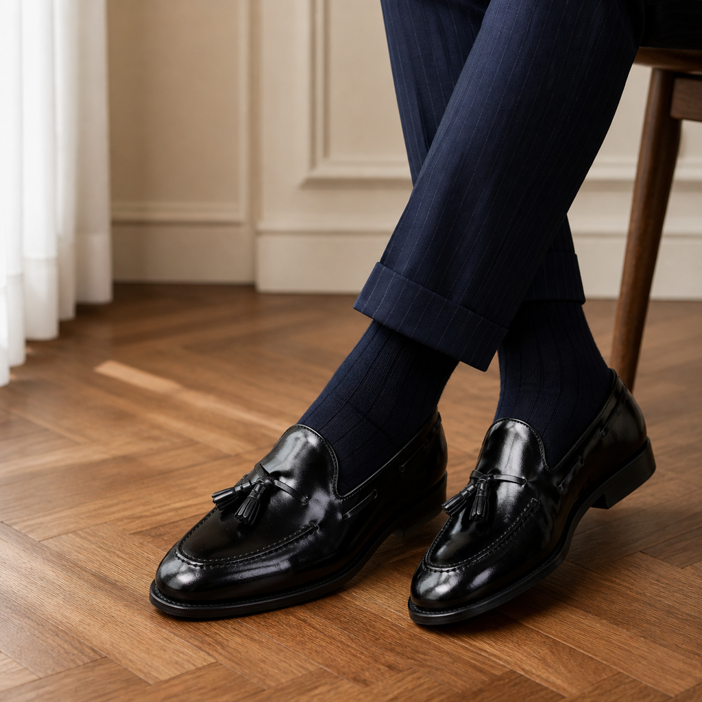 Men's Patent Wedding Loafers