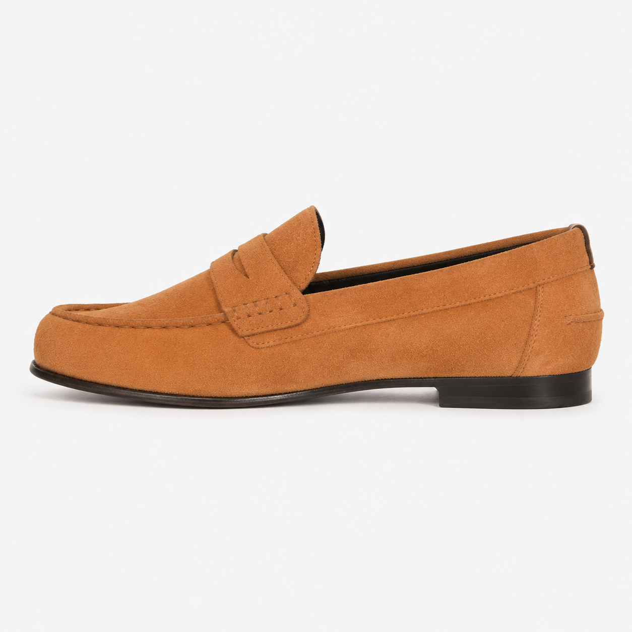 Women's Suede Loafers – Camel