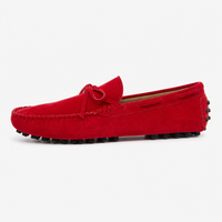 Men's Nubuck Boat Loafers