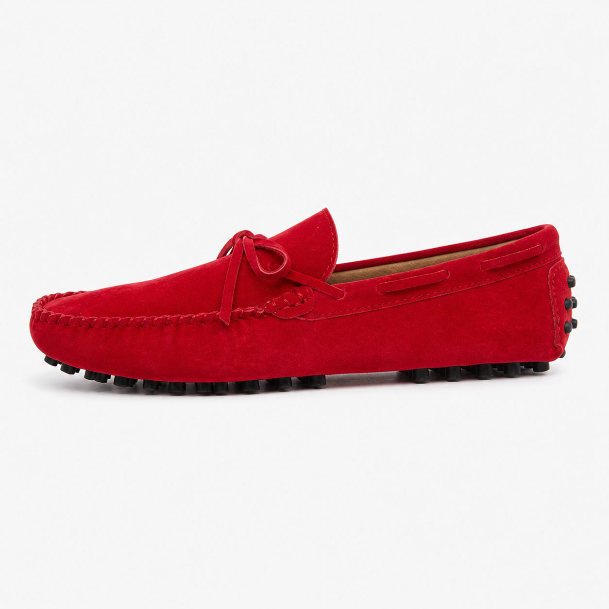 Men's Nubuck Boat Loafers