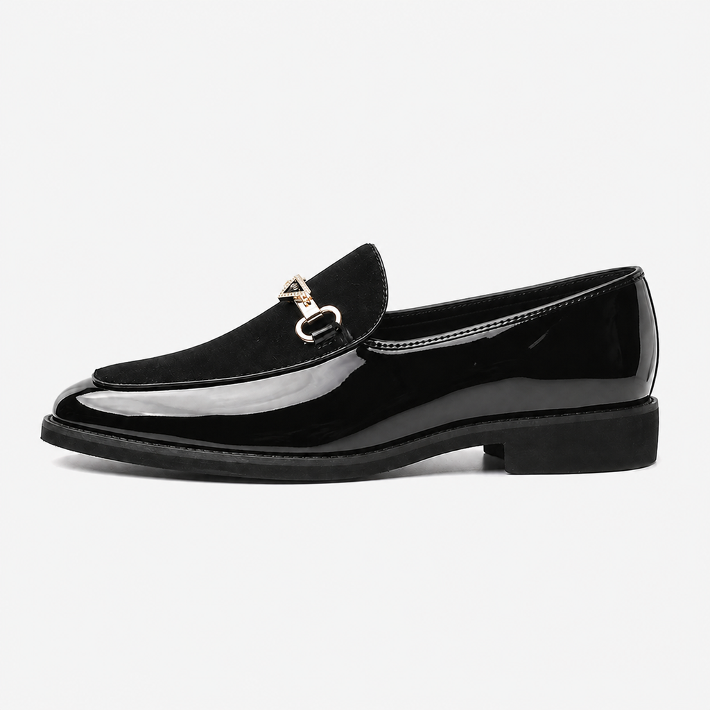 Women's Patent Loafers – Black