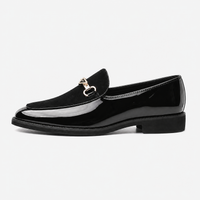 Women's Patent Loafers – Black